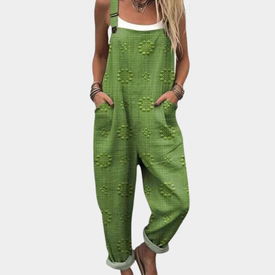 Mono Verde Estampado Bordado