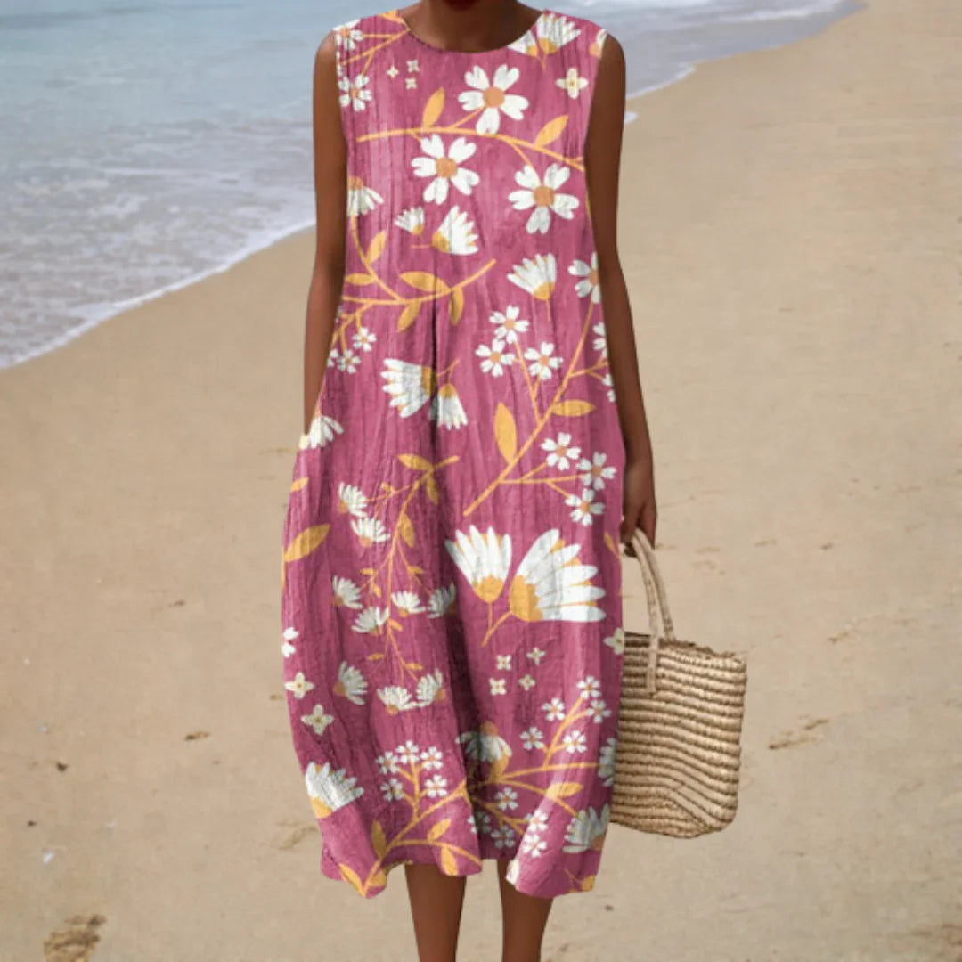 Vestido estampado de verano