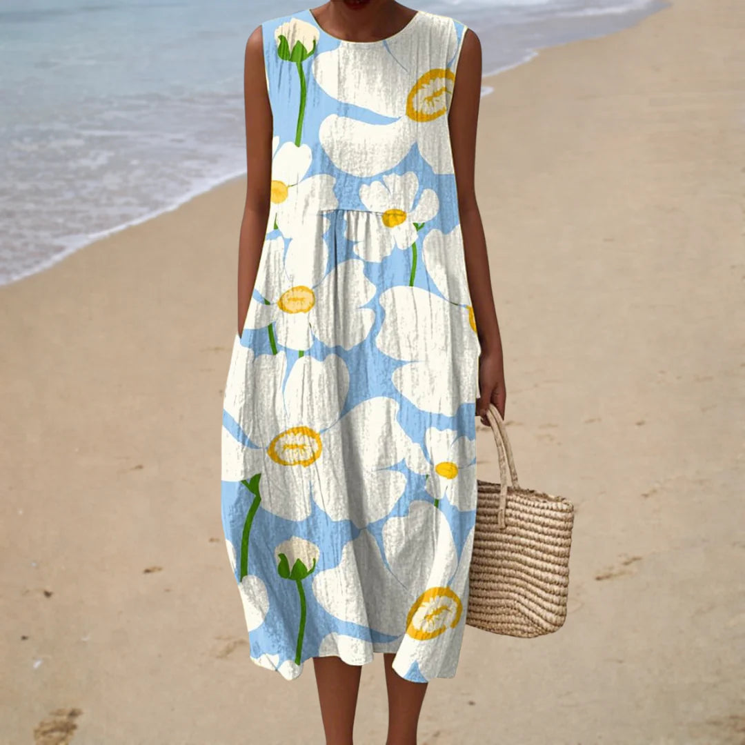 Vestido estampado de verano