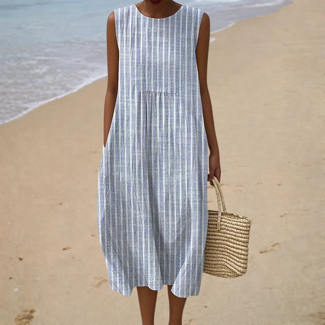 Vestido estampado de verano