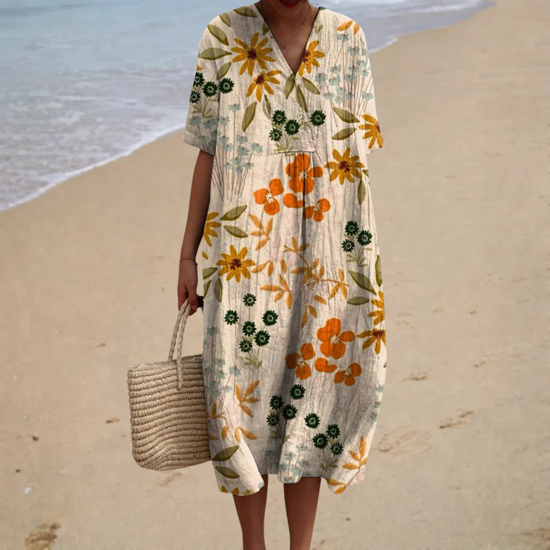 Vestido estampado de verano