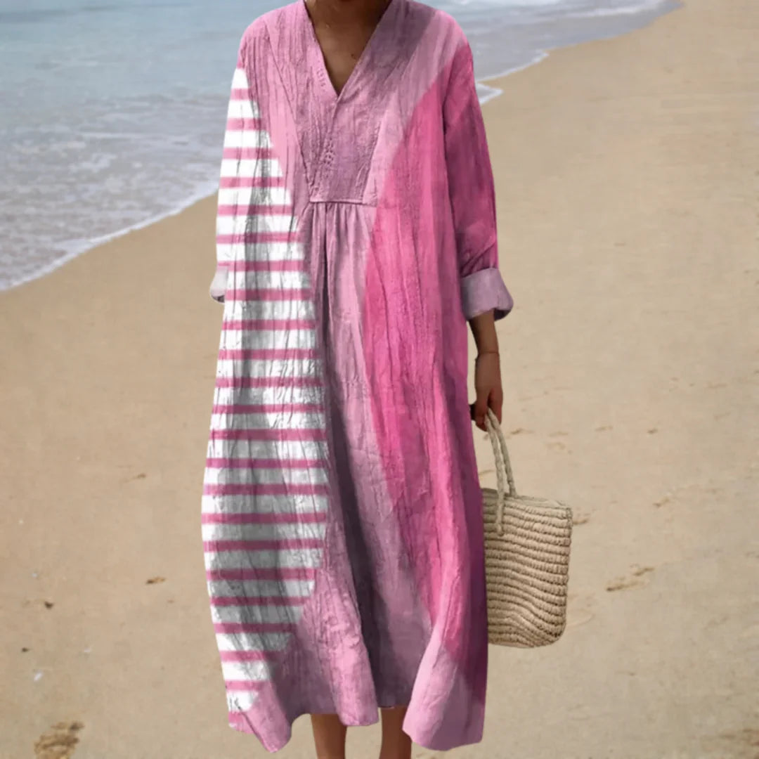 Vestido estampado de verano