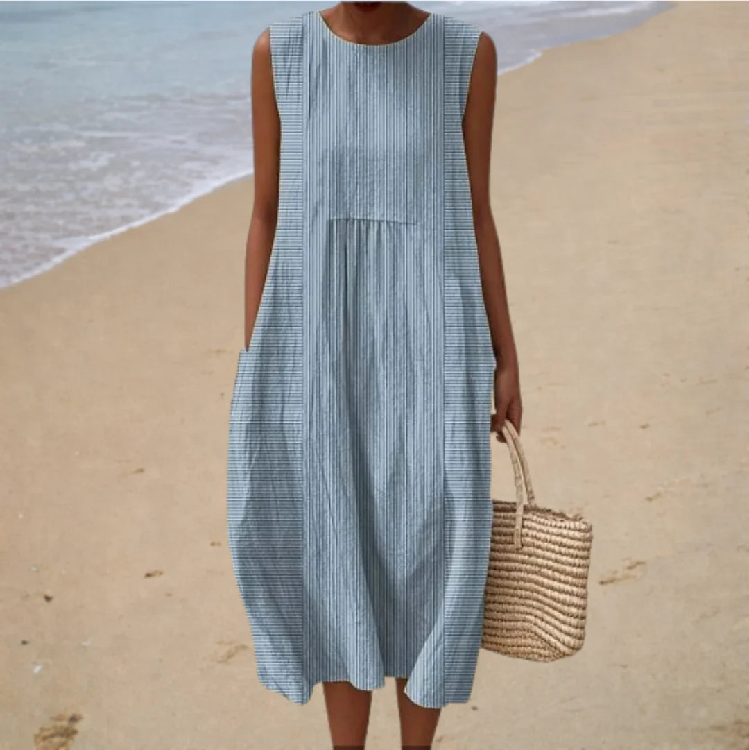 Vestido estampado de verano