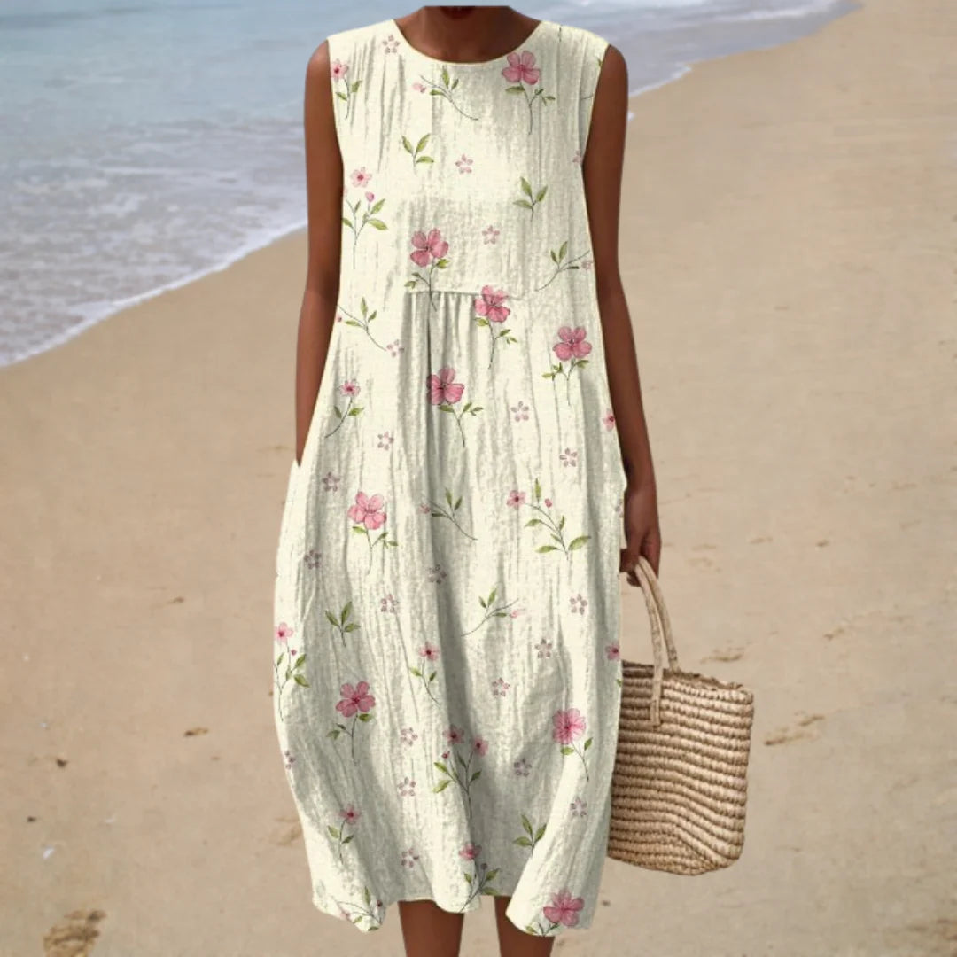 Vestido estampado de verano