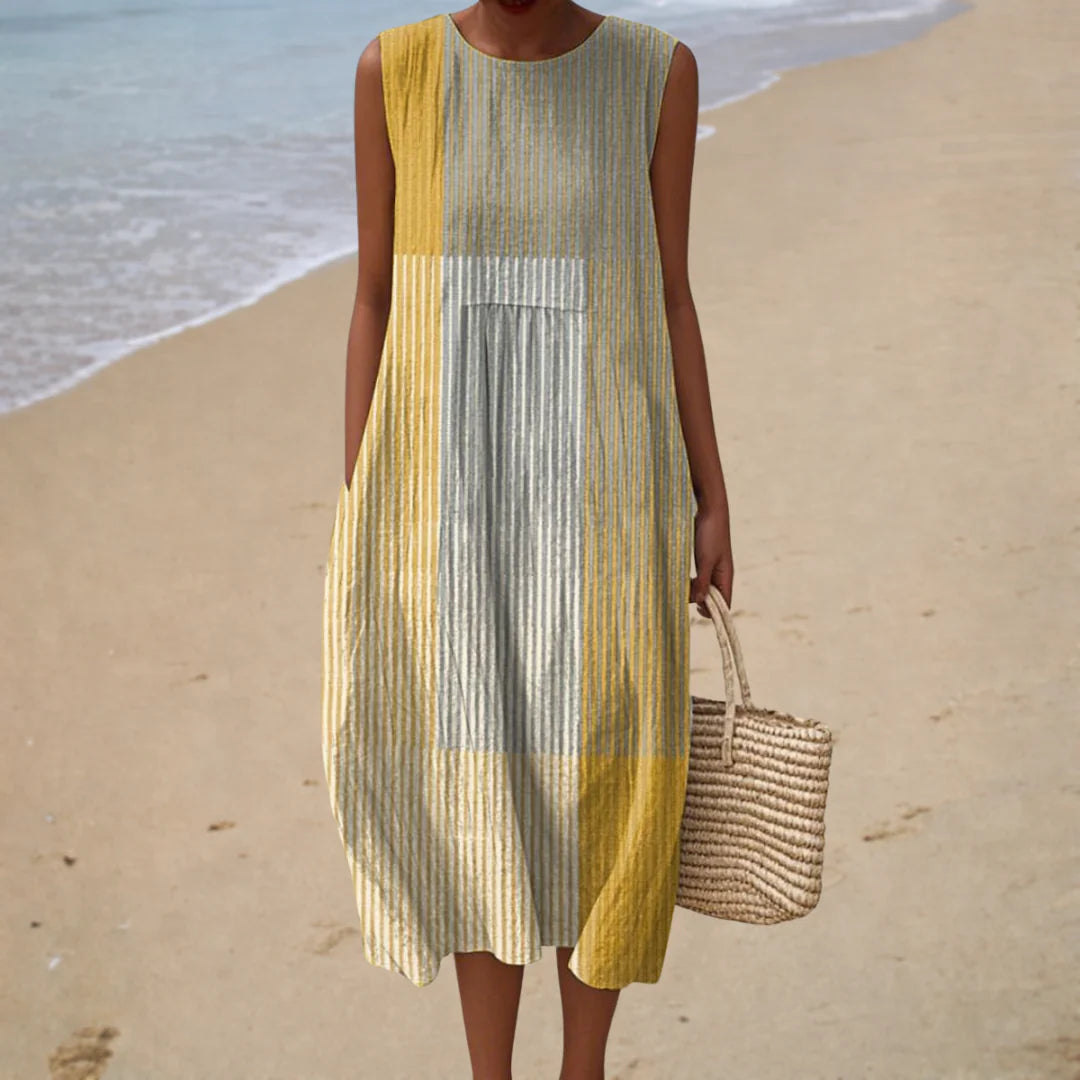 Vestido estampado de verano