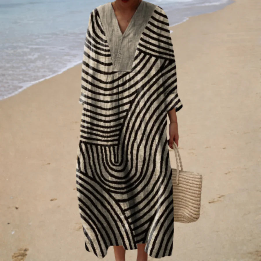 Vestido estampado de verano