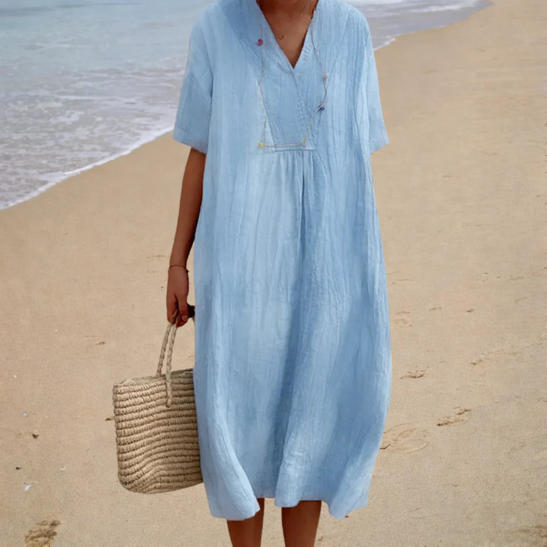 Vestido estampado de verano