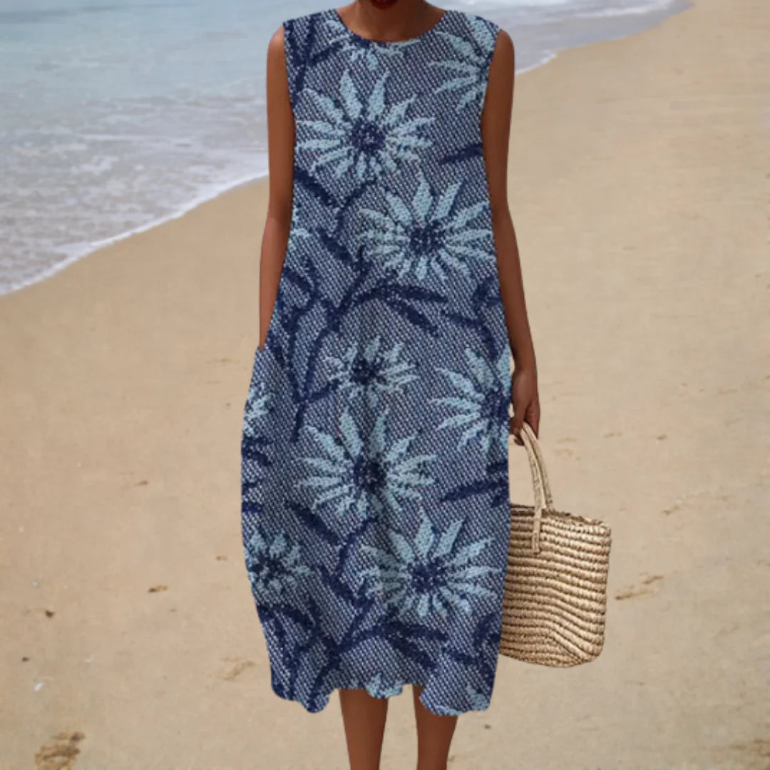 Vestido estampado de verano