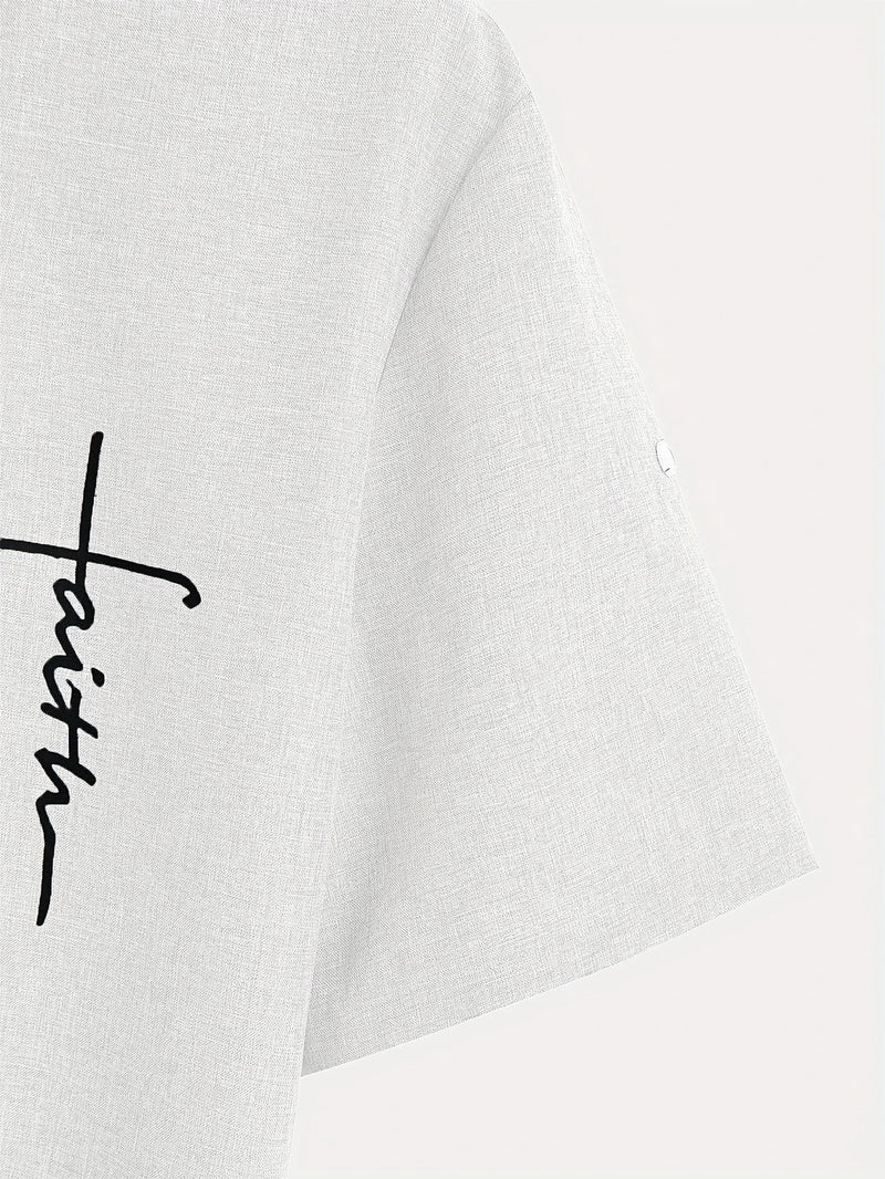 Camisa de Cuello Mao