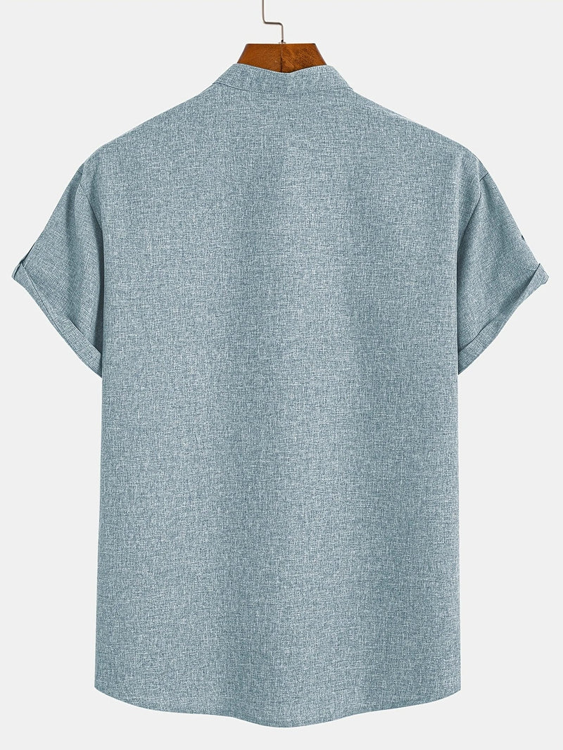 Camisa de Cuello Mao
