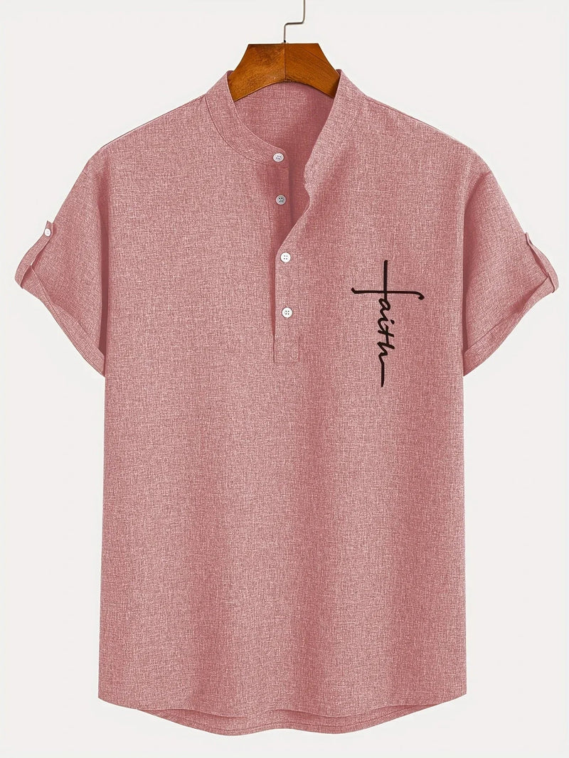 Camisa de Cuello Mao