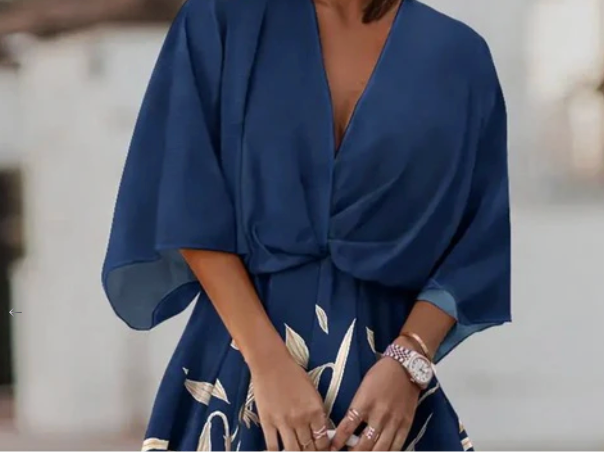 Vestido Orlena: Elegancia Fluida y Estilo sin Esfuerzo