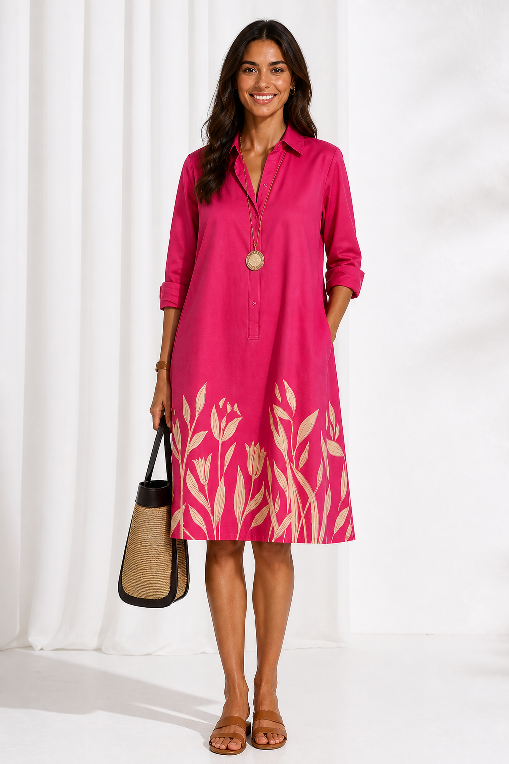 MERIE - Vestido midi