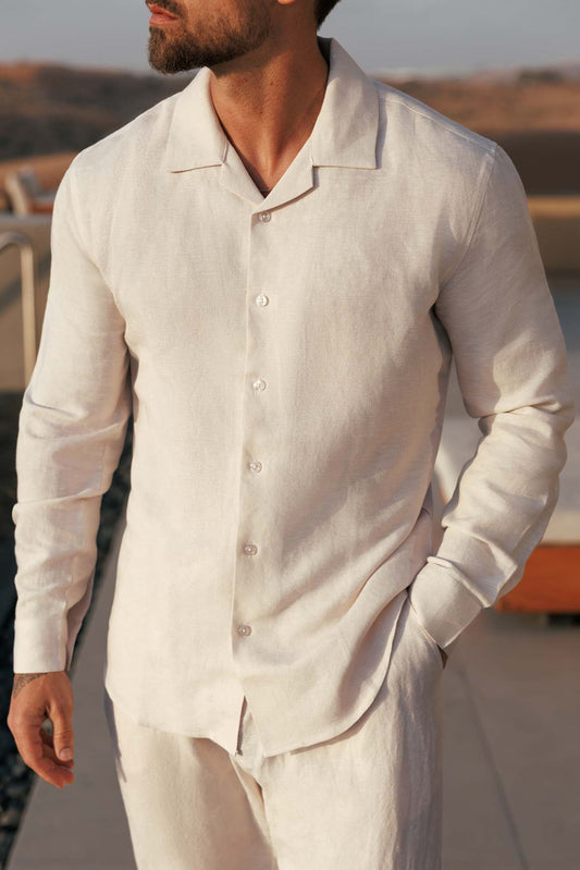 Camisa de lino