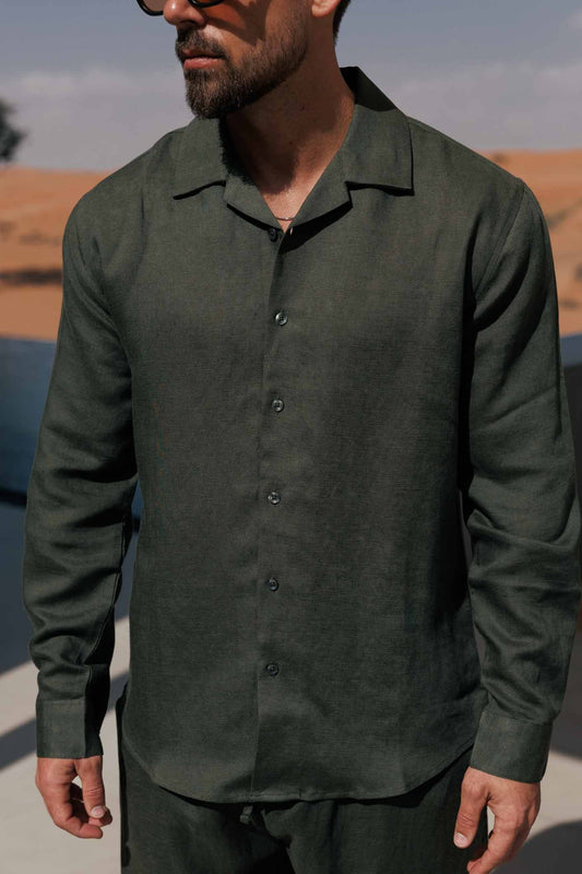 Camisa de lino