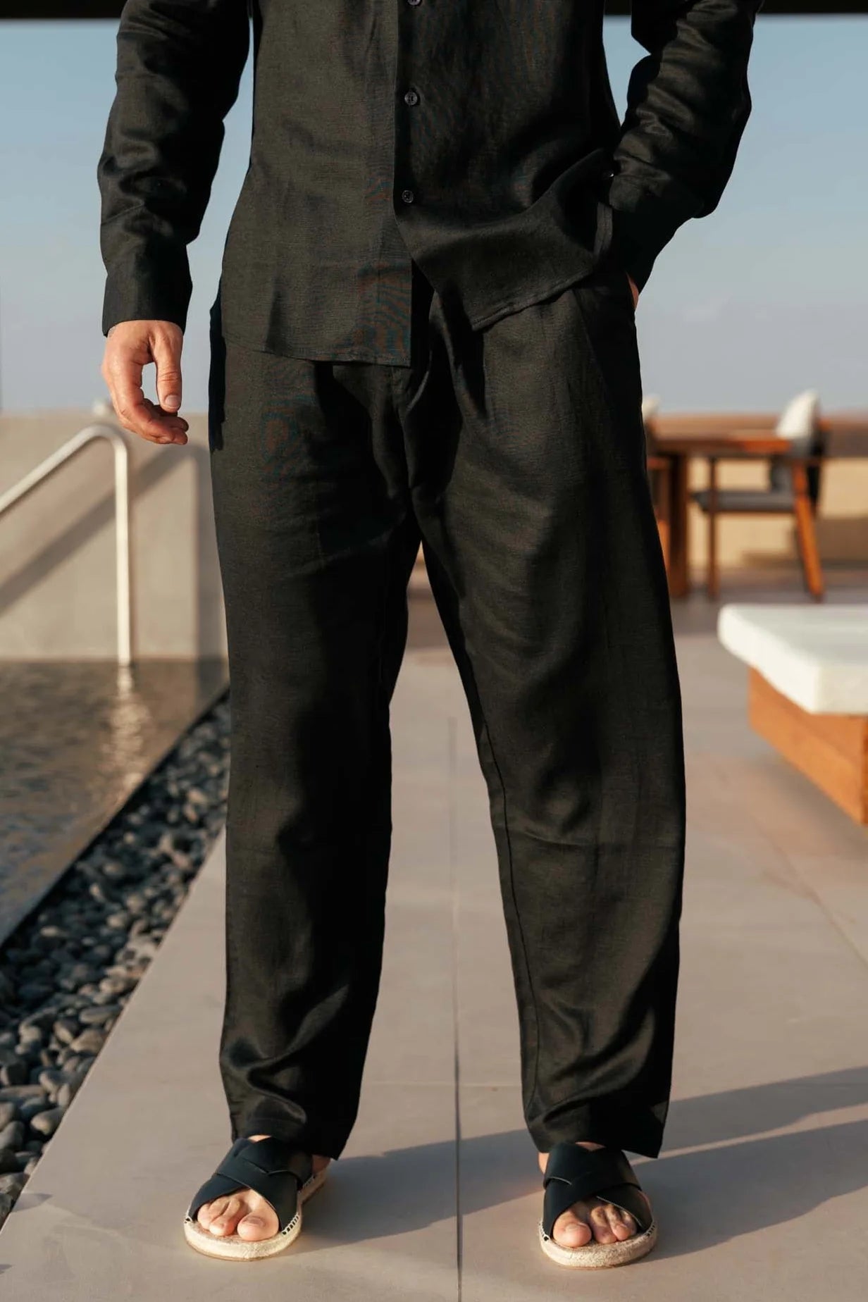 Pantalón de lino