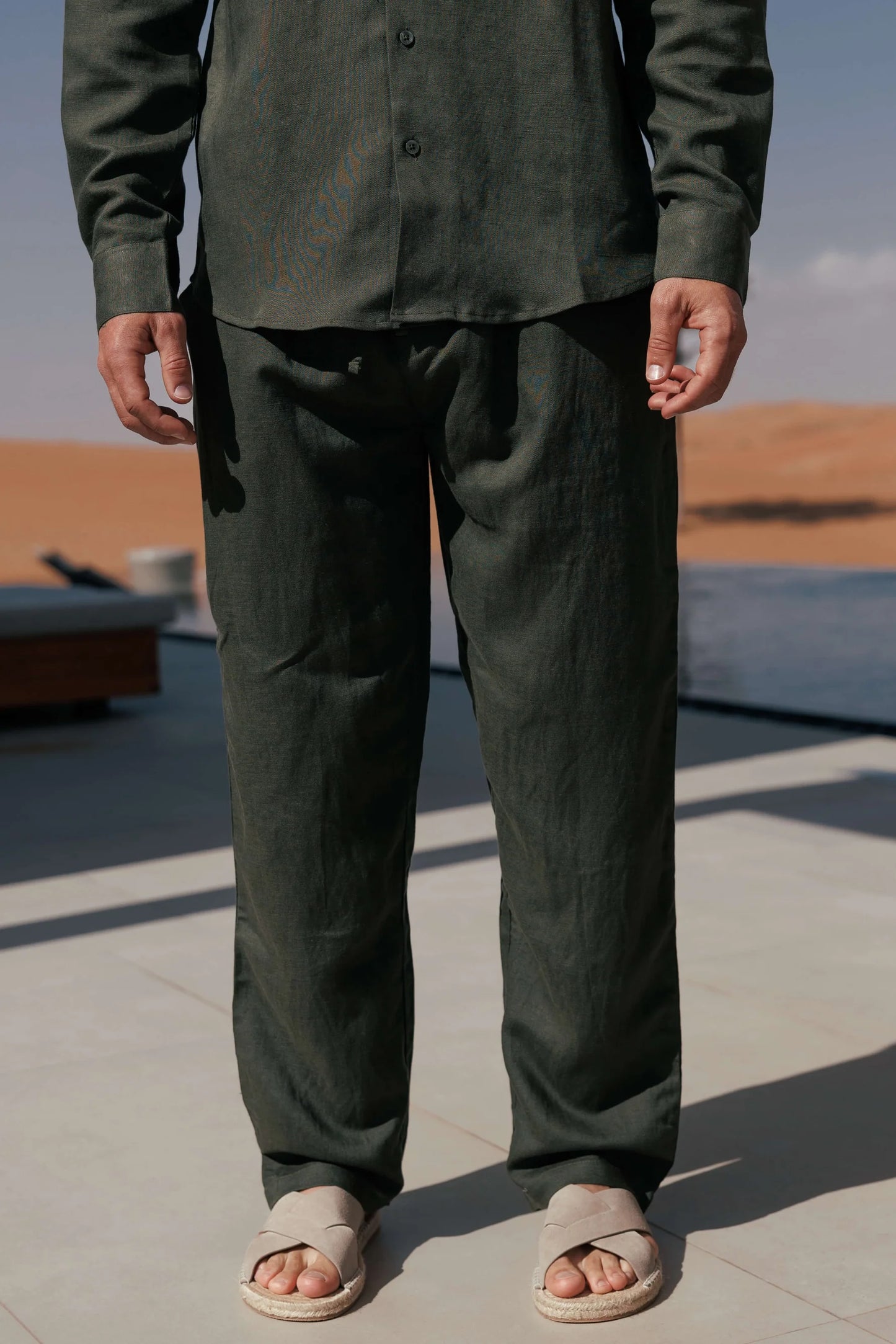 Pantalón de lino