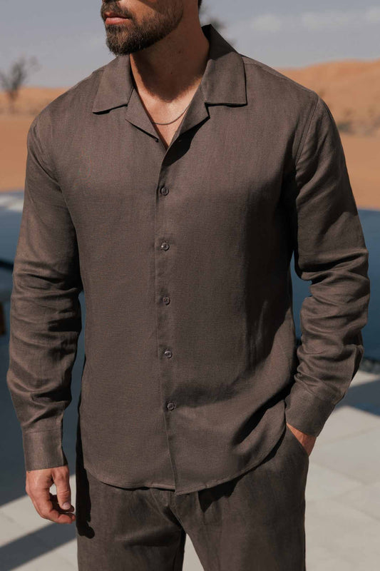 Camisa de lino
