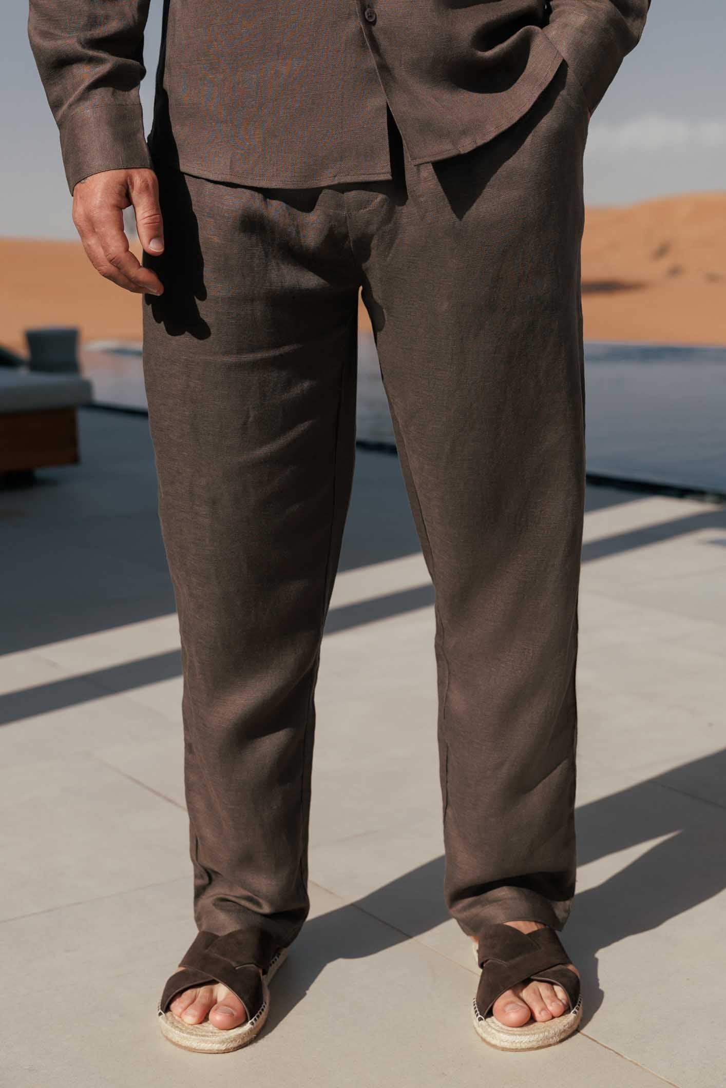 Pantalón de lino