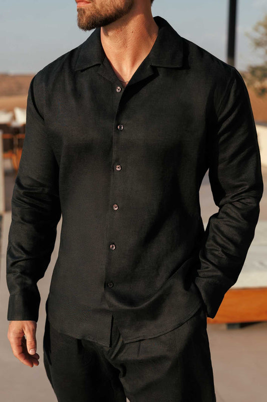 Camisa de lino