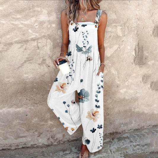 Mono Blanco Estampado Floral