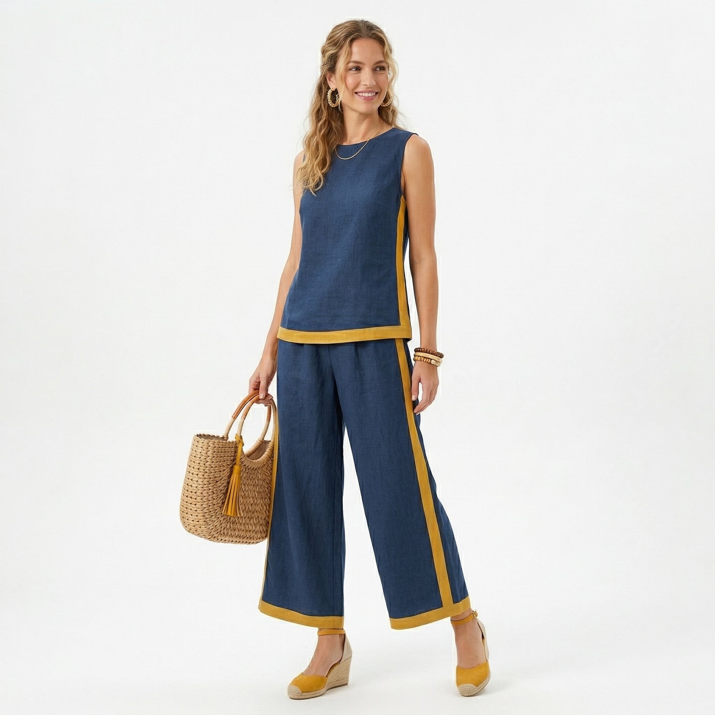 Leila - Elegante Traje de Dos Piezas