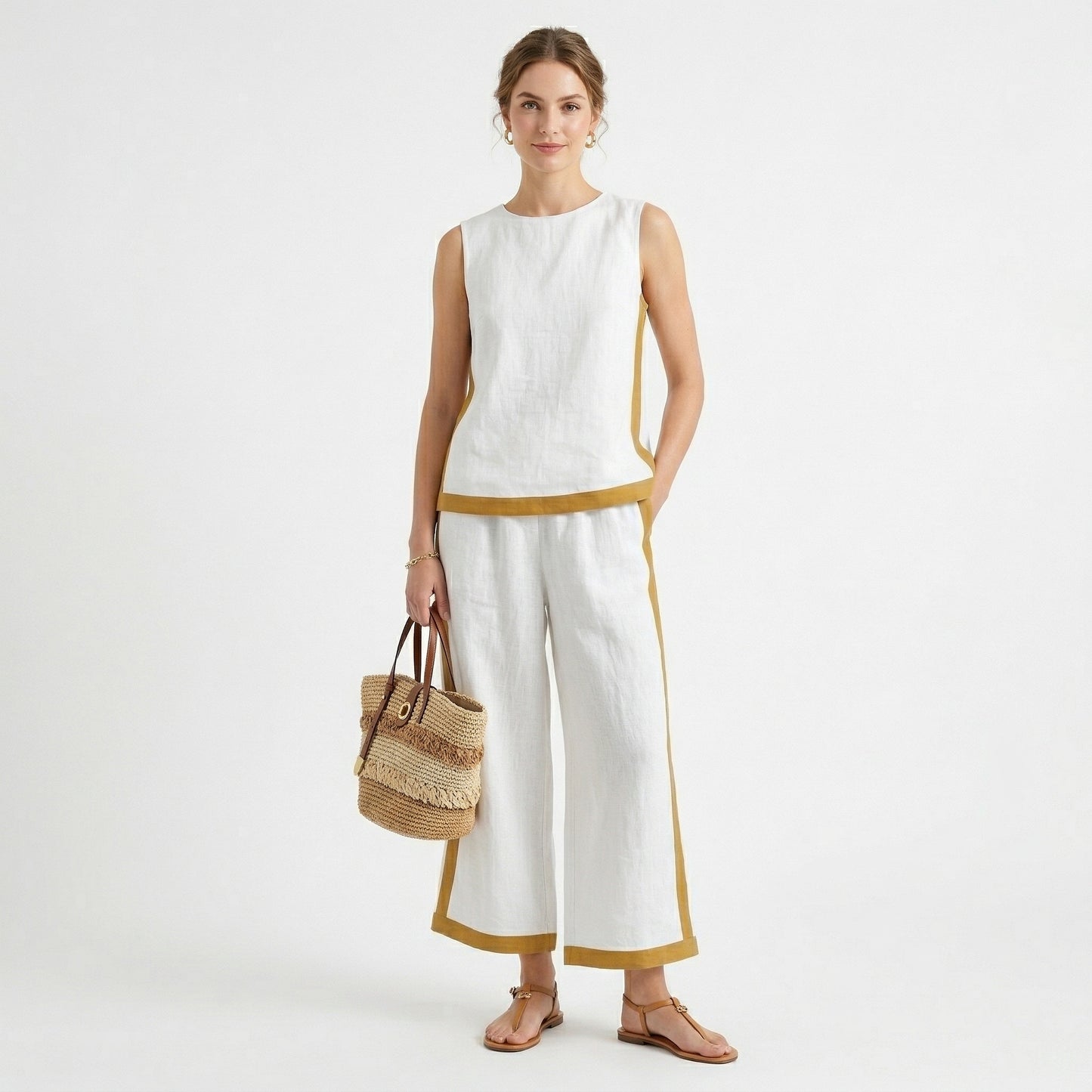 Leila - Elegante Traje de Dos Piezas