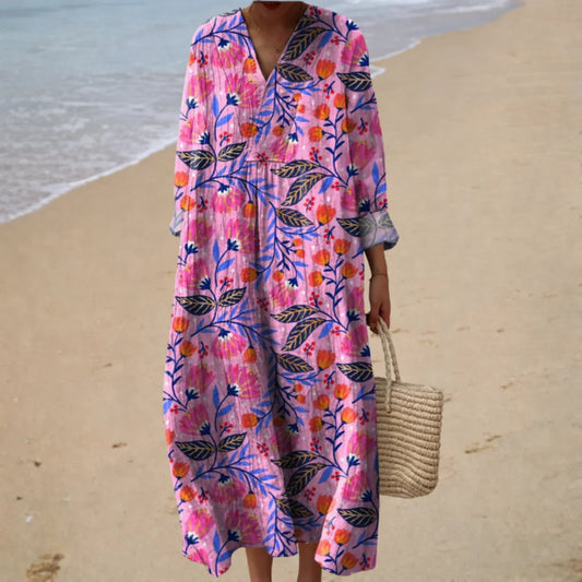 Vestido estampado de verano