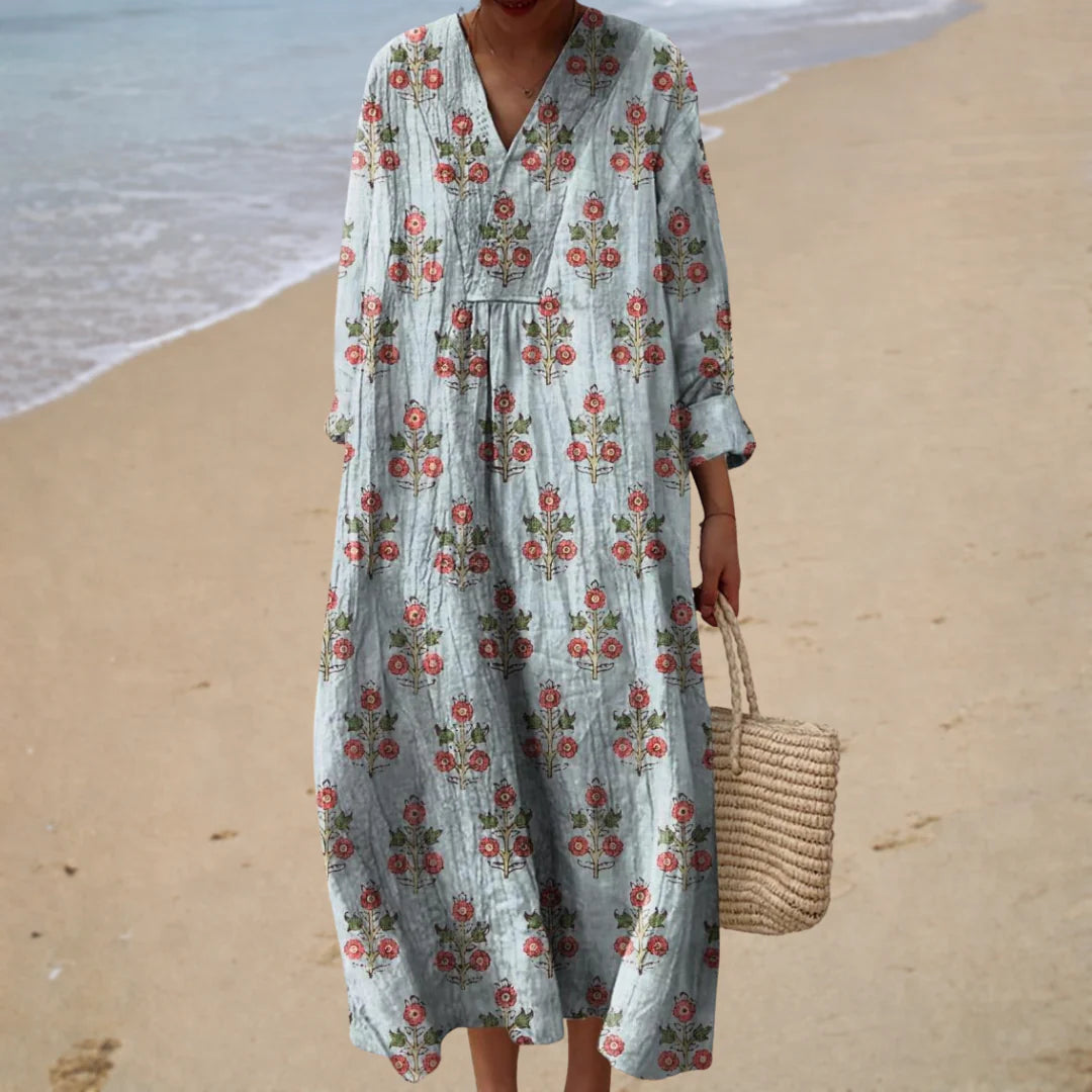 Vestido estampado de verano