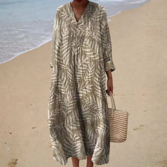 Vestido estampado de verano