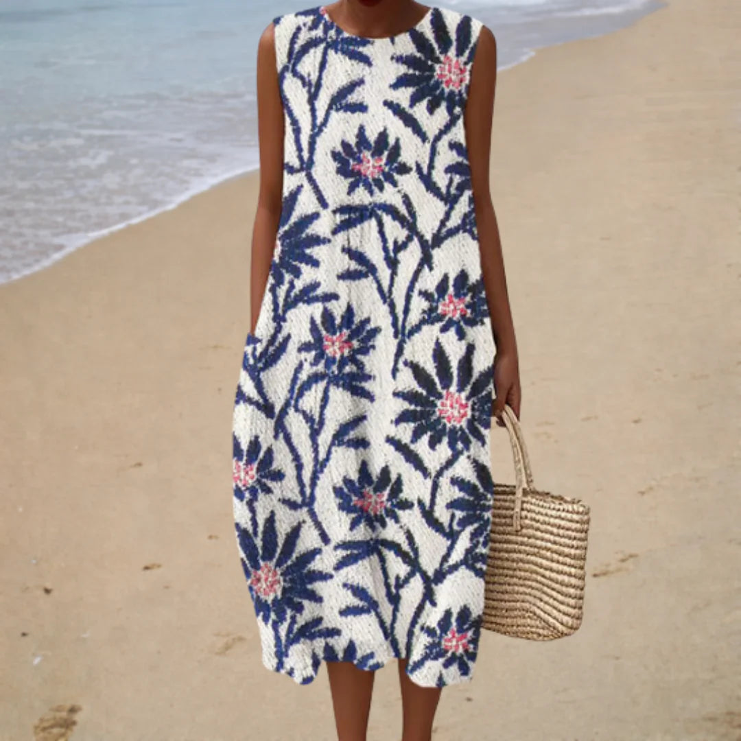 Vestido estampado de verano