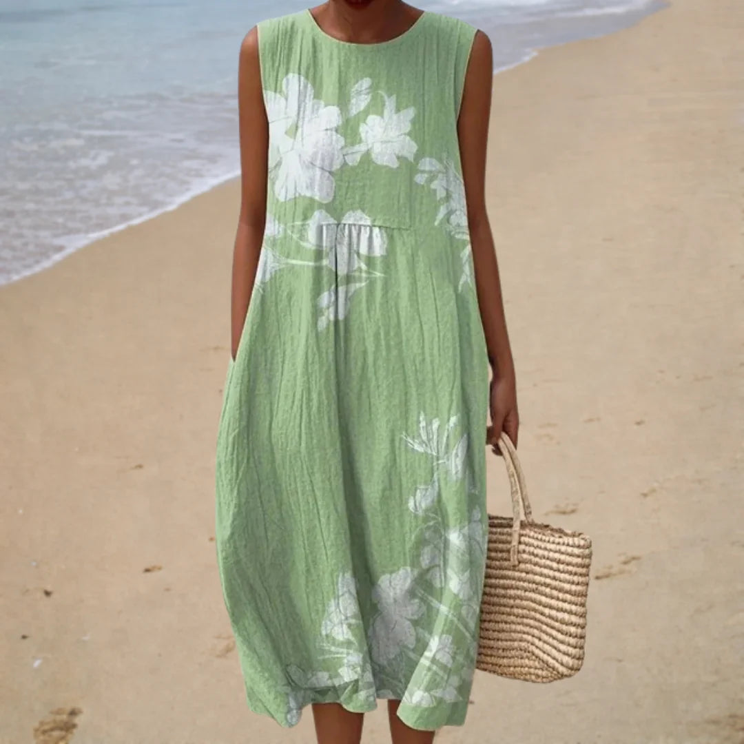 Vestido estampado de verano