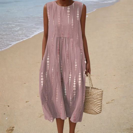 Vestido estampado de verano