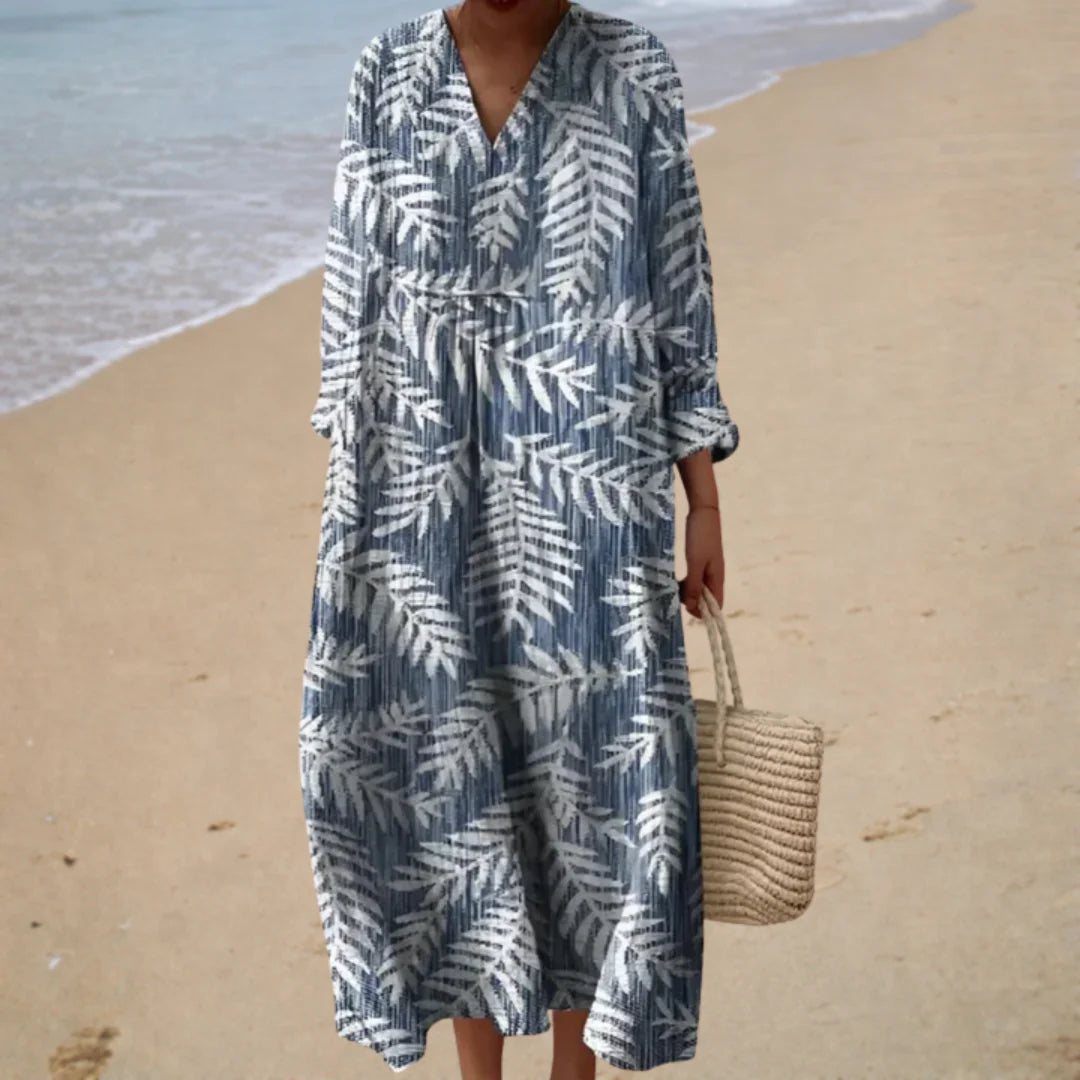 Vestido estampado de verano