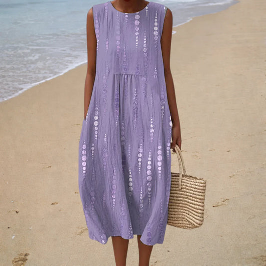 Vestido estampado de verano