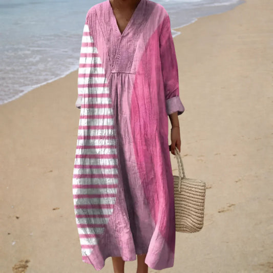 Vestido estampado de verano