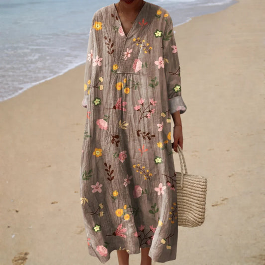 Vestido estampado de verano