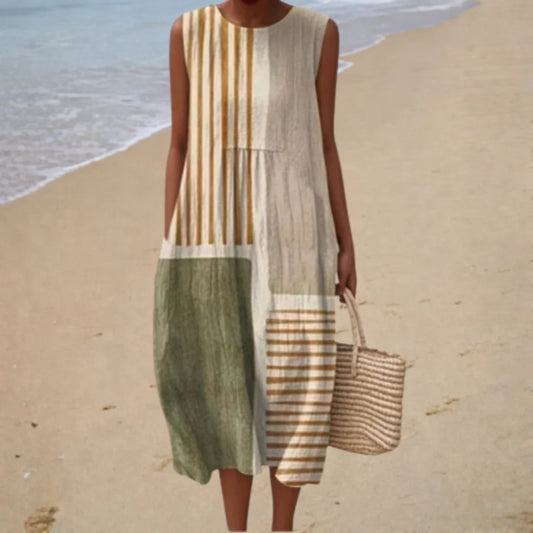 Vestido estampado de verano