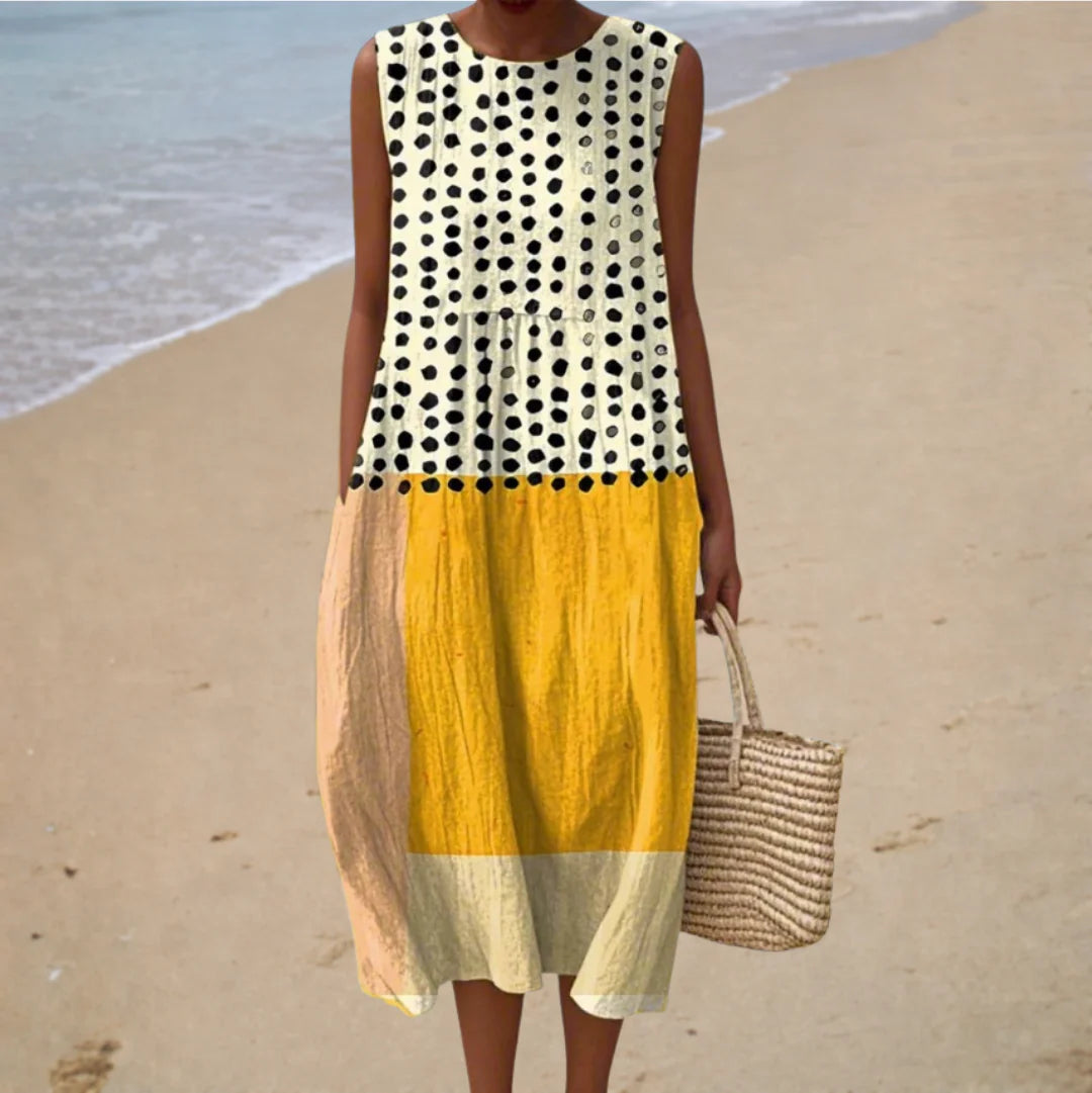 Vestido estampado de verano