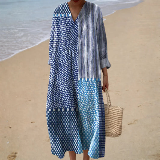 Vestido estampado de verano
