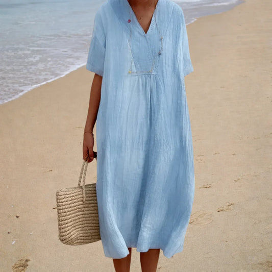 Vestido estampado de verano