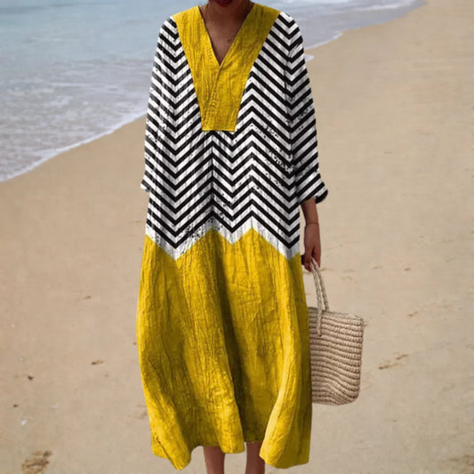 Vestido estampado de verano