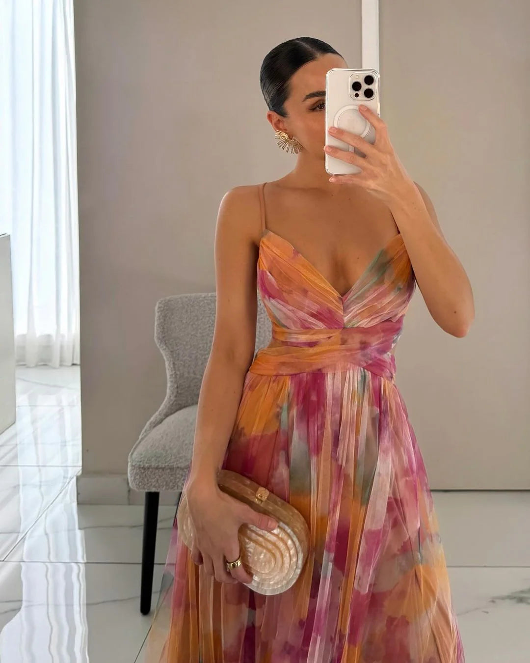 Vestido Coral