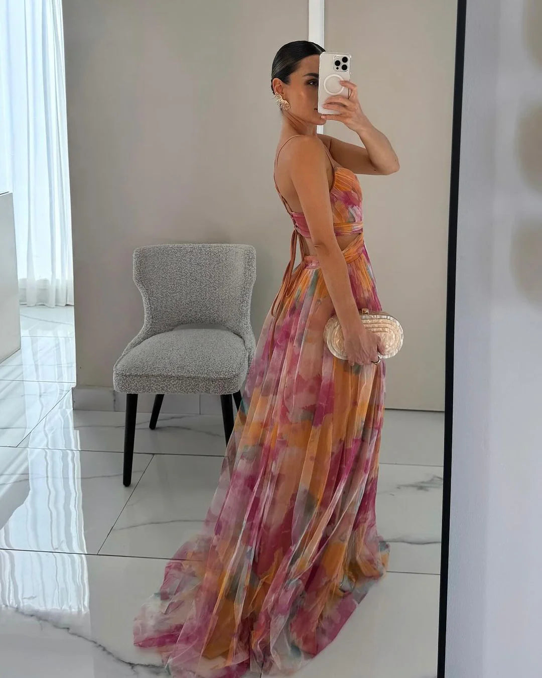 Vestido Coral