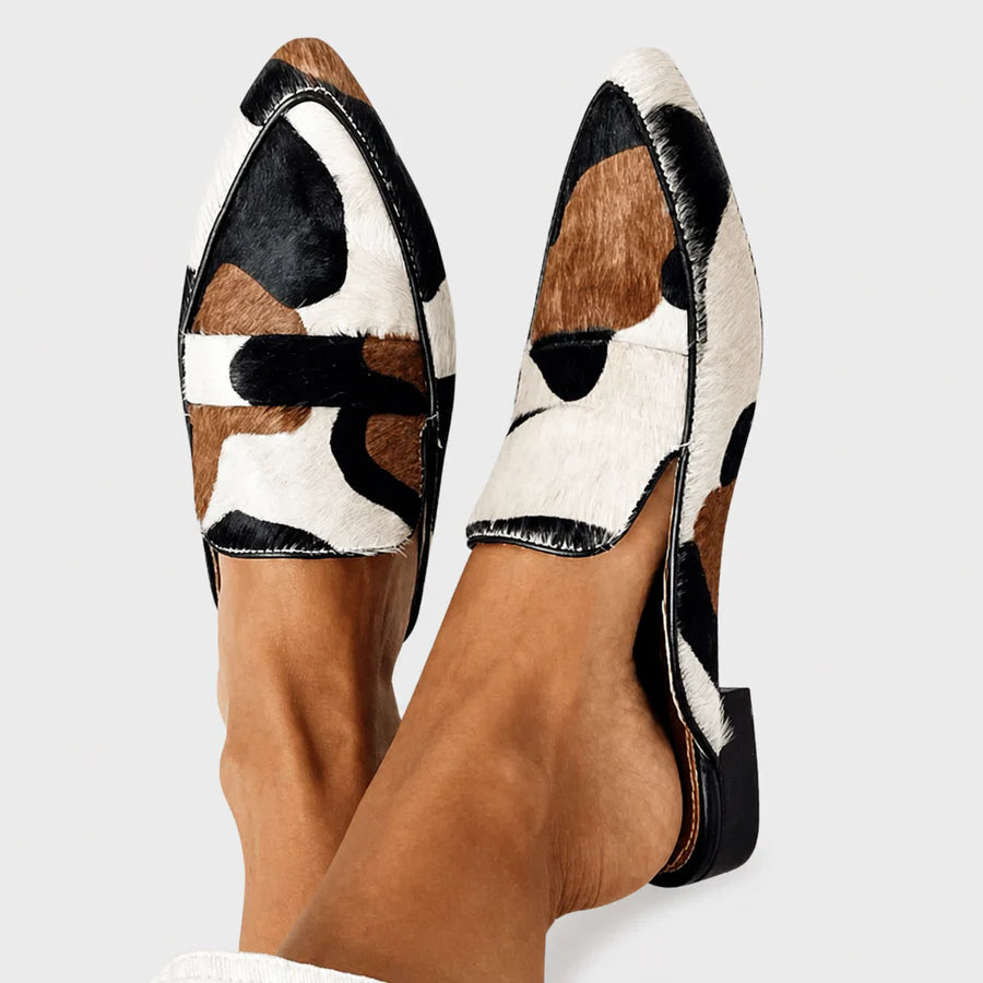 Mocasines elegantes de piel