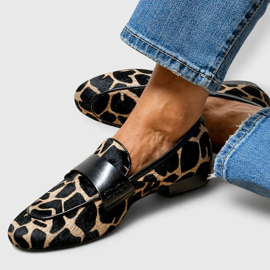 Mocasines de leopardo